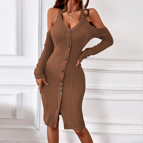 Levoire | Robe en tricot Robe Bodycon Mini-jupe