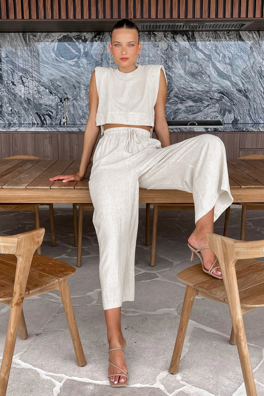 Levoire | Ensemble De Loungewear De Luxe Pour Des Heures De Détente Beige