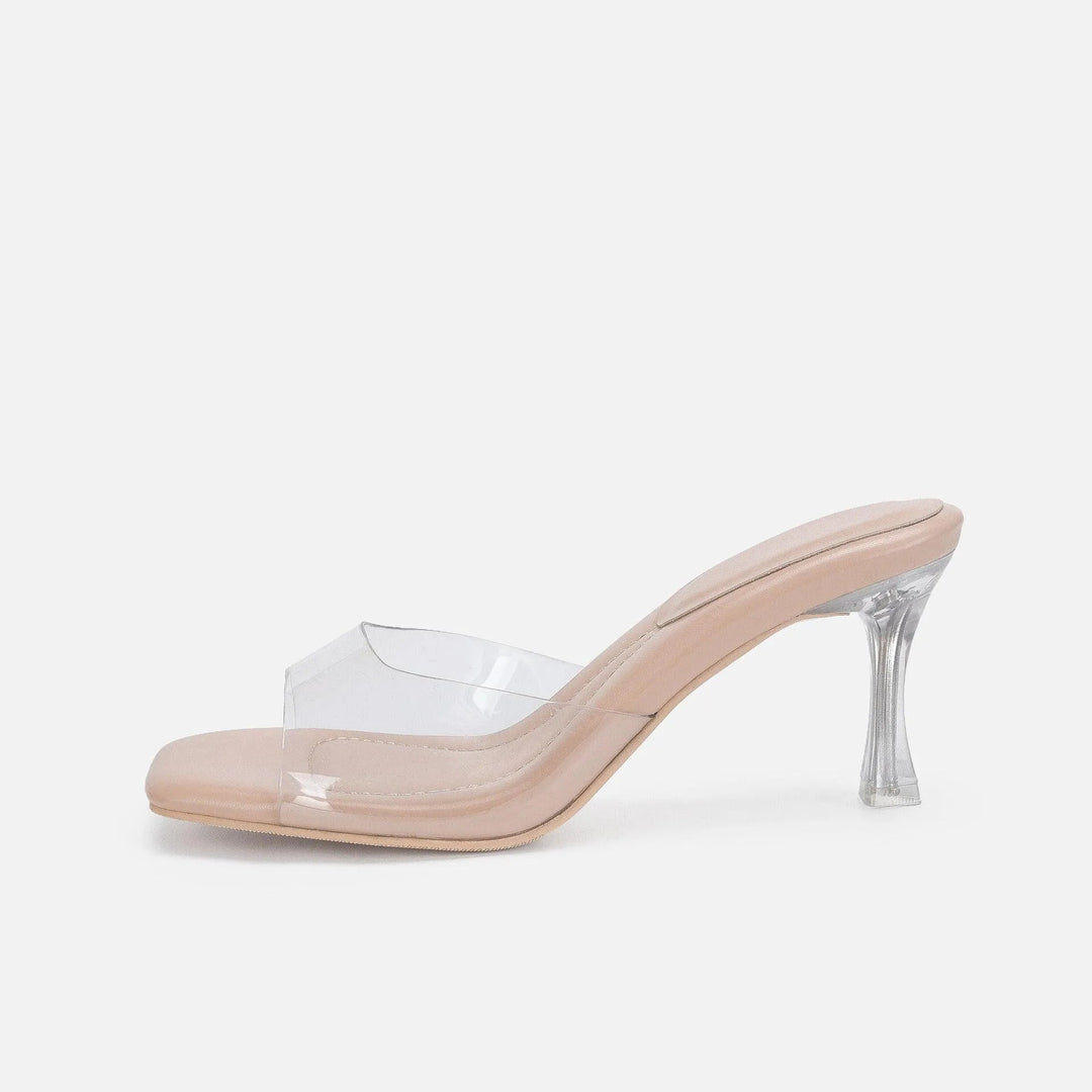 Levoire | Sandales à talons hauts transparentes