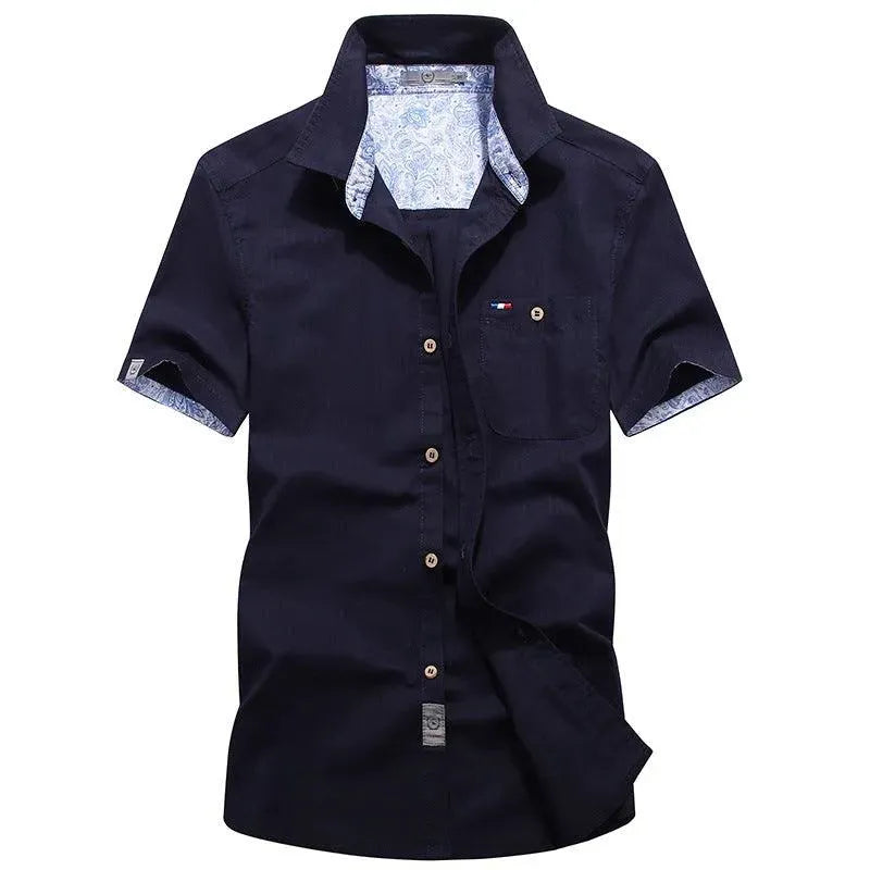 Levoire | Chemise pour homme large et polyvalente en 100% coton