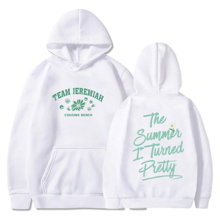 Sweat à capuche pour femmes avec imprimé floral et imprimé créatif Levoire