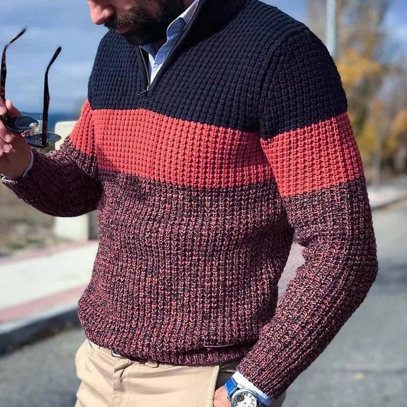 Levoire | Mode Consciente Pull Pour Hommes Rot
