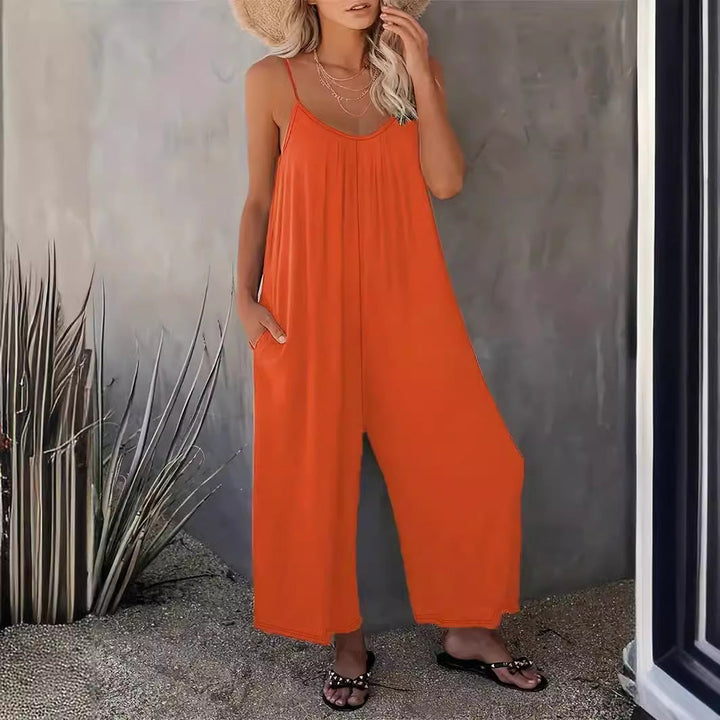 Levoire | Rennomainen Robe de Plage Sans Bretelles À Largeur Confortable Orange