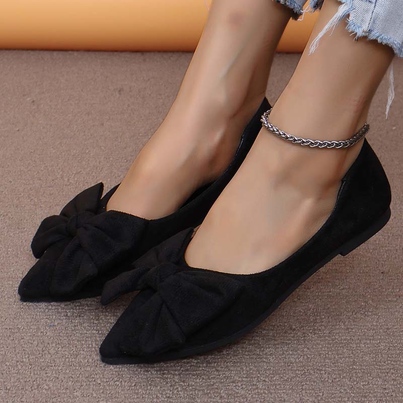 Levoire | Classiques Chaussures À Semelle Plate À Bout Pointu Et À Lacets Pour Femmes