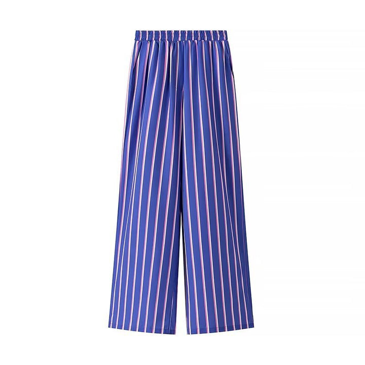 Levoire | Chemise surdimensionnée rayée et pantalons larges
