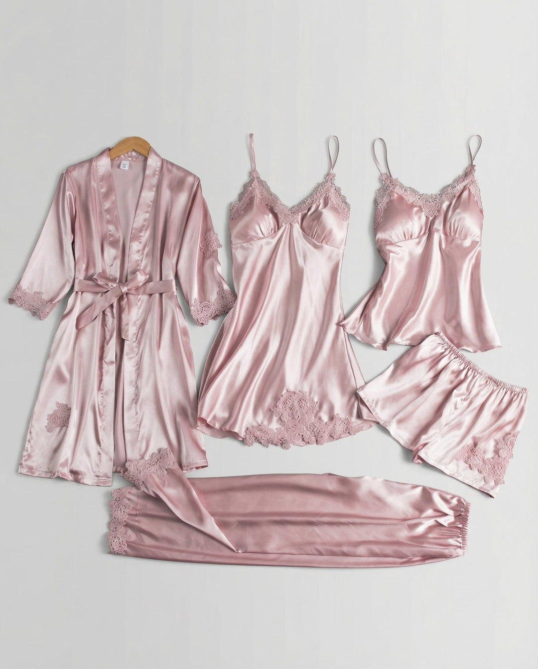Ensemble de pyjama en soie luxueux pour femmes | Avriane