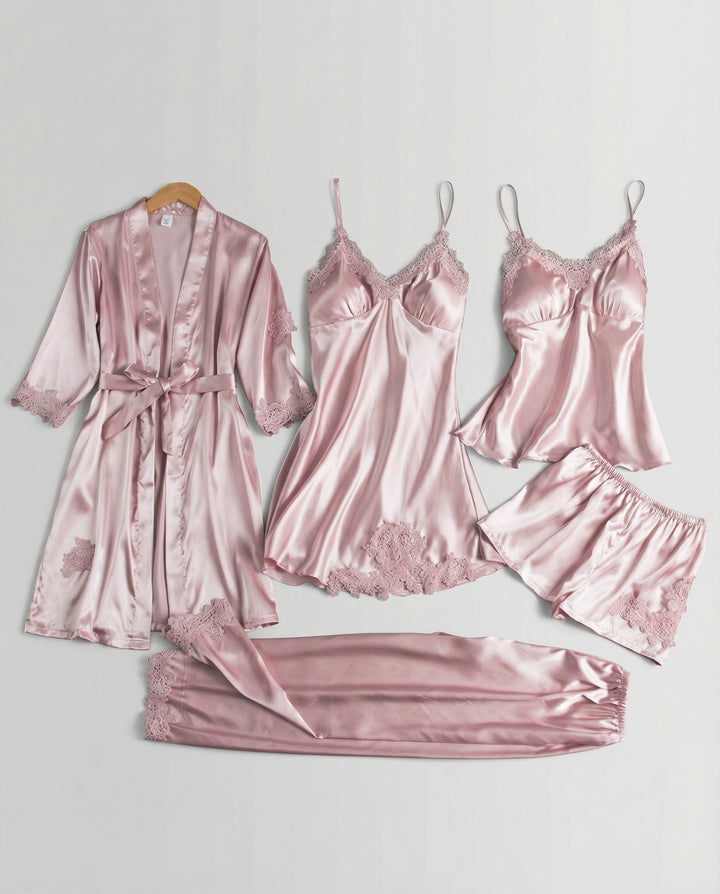 Ensemble de pyjama en soie luxueux pour femmes | Avriane