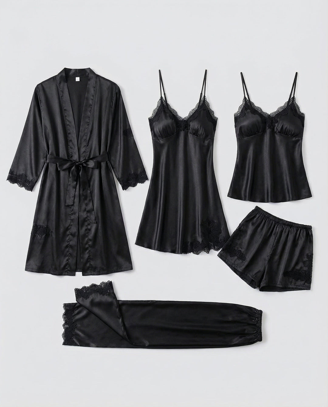 Ensemble de pyjama en soie luxueux pour femmes | Avriane