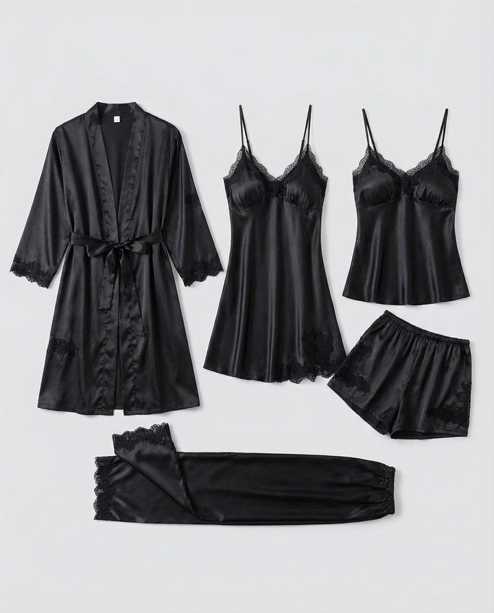 Ensemble de pyjama en soie luxueux pour femmes | Avriane