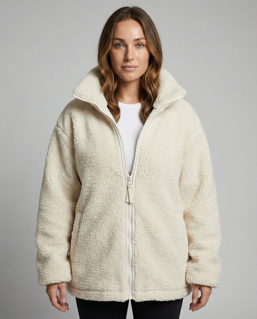 Homme Veste Polaire Surdimensionnée Chaude | Avriane