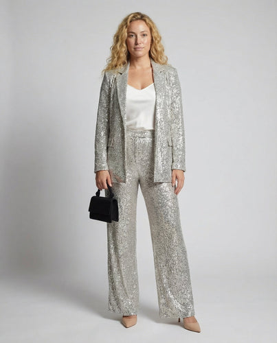 Blazer élégant scintillant femme | Avriane
