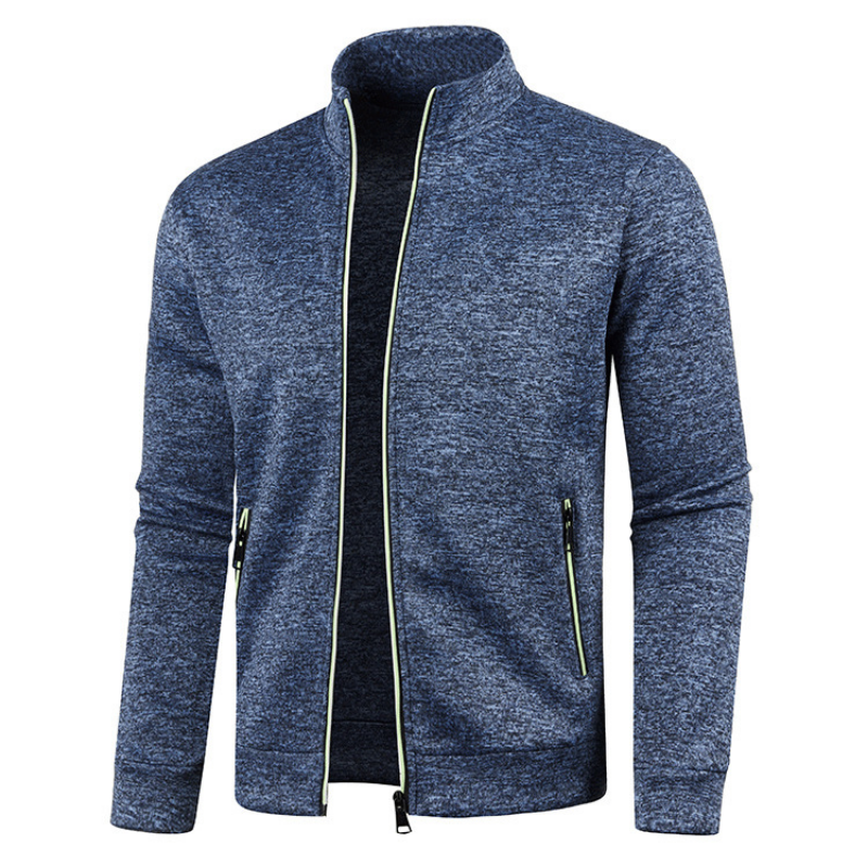 Levoire | Chemise Patchwork Confortable Bleu