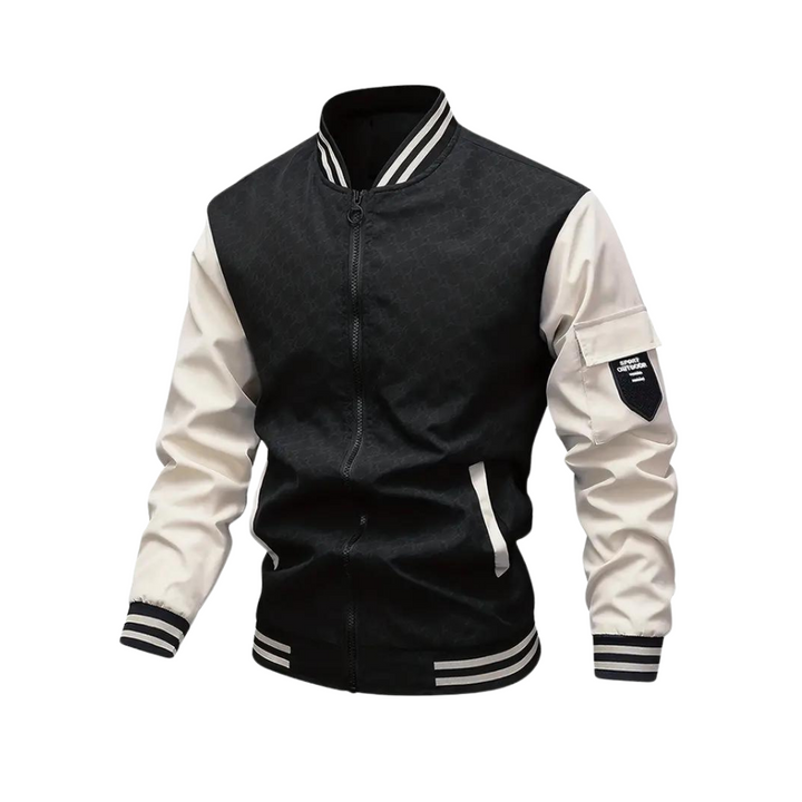 Levoire | Veste bomber pour hommes Noir