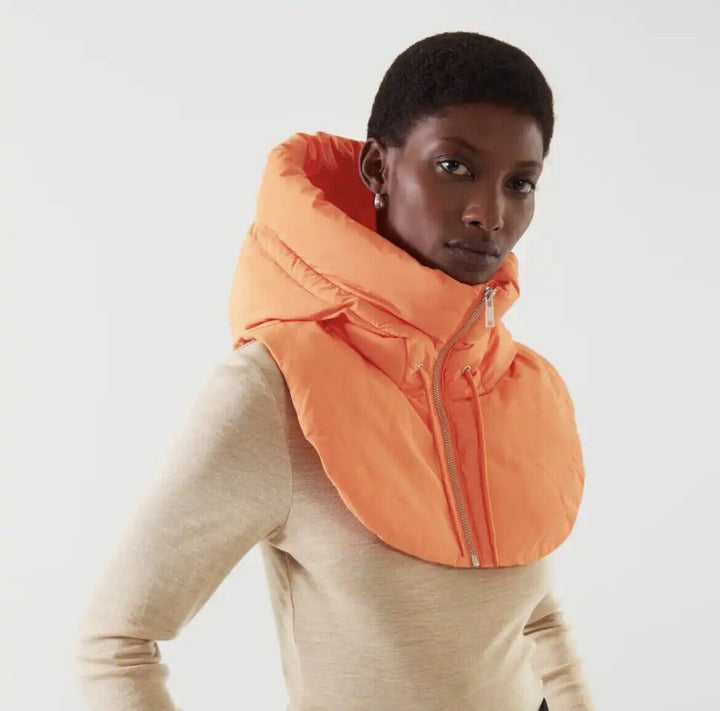 Levoire | Sweat Zippé À Capuche Confortable Orange