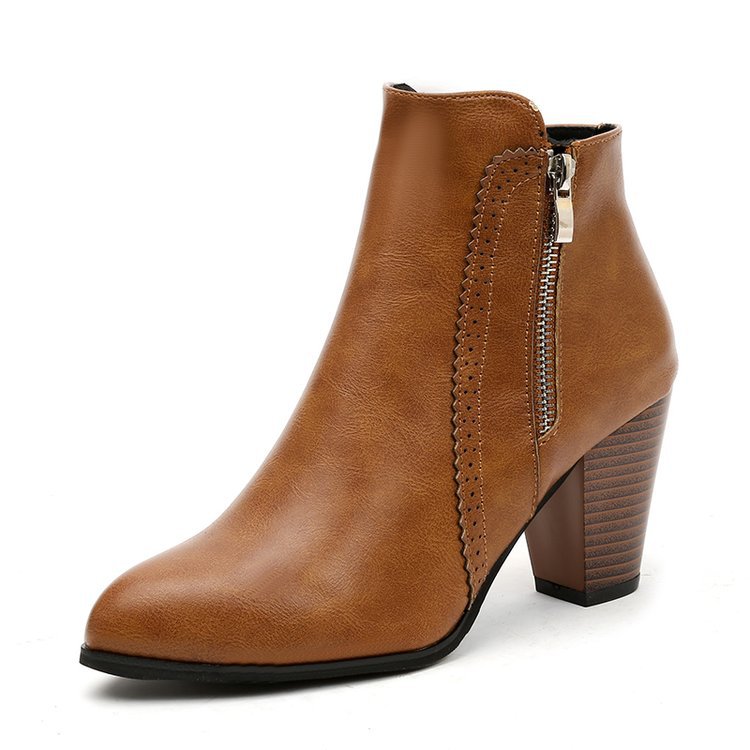 Levoire | Bottines Élégantes Gingembre