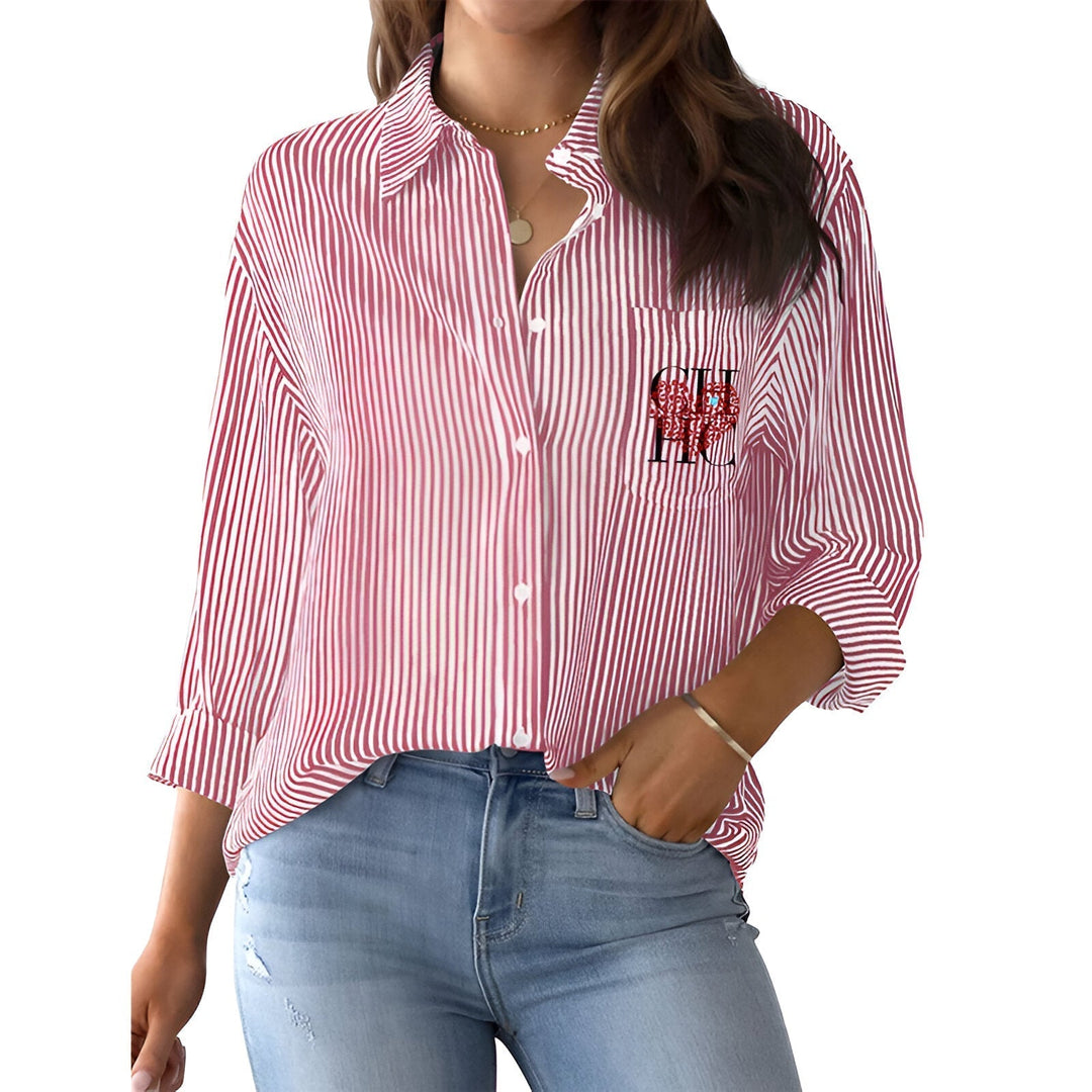 Levoire | Chemise Rayée À Manches Longues