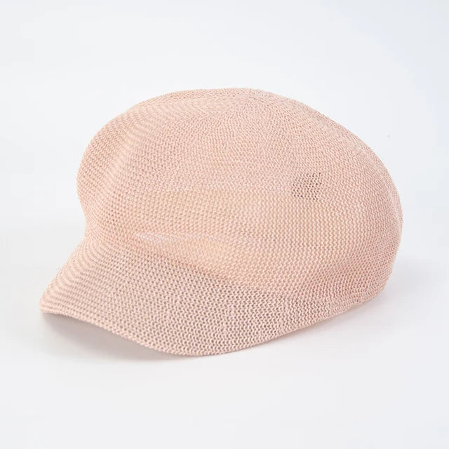 Levoire | Chapeau de Soleil avec Style Élégant et Matériaux Respirants pour Femmes Rose 56-58cm