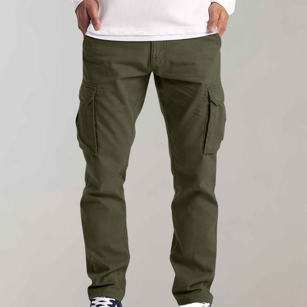 Levoire | Pantalons Cargo Polyvalents Pour Hommes Vert olive