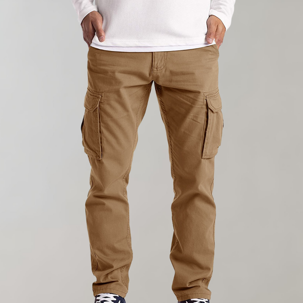 Levoire | Pantalons Cargo Polyvalents Pour Hommes Khaki