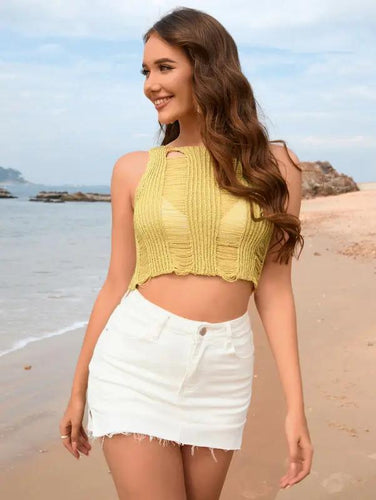 Levoire | Nouveau Kam Bust trou et coloré vacances Gilet