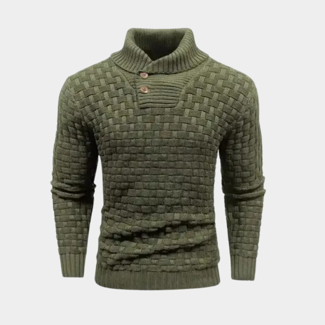 Levoire | Pull Confortable Et Élégant Vert olive