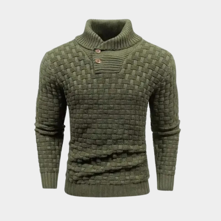 Levoire | Pull Confortable Et Élégant Vert olive