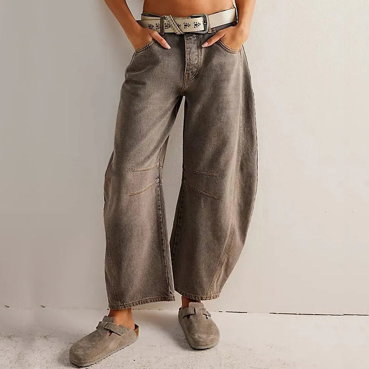 Levoire | Pantalons À Jambe Large Et Taille Basse