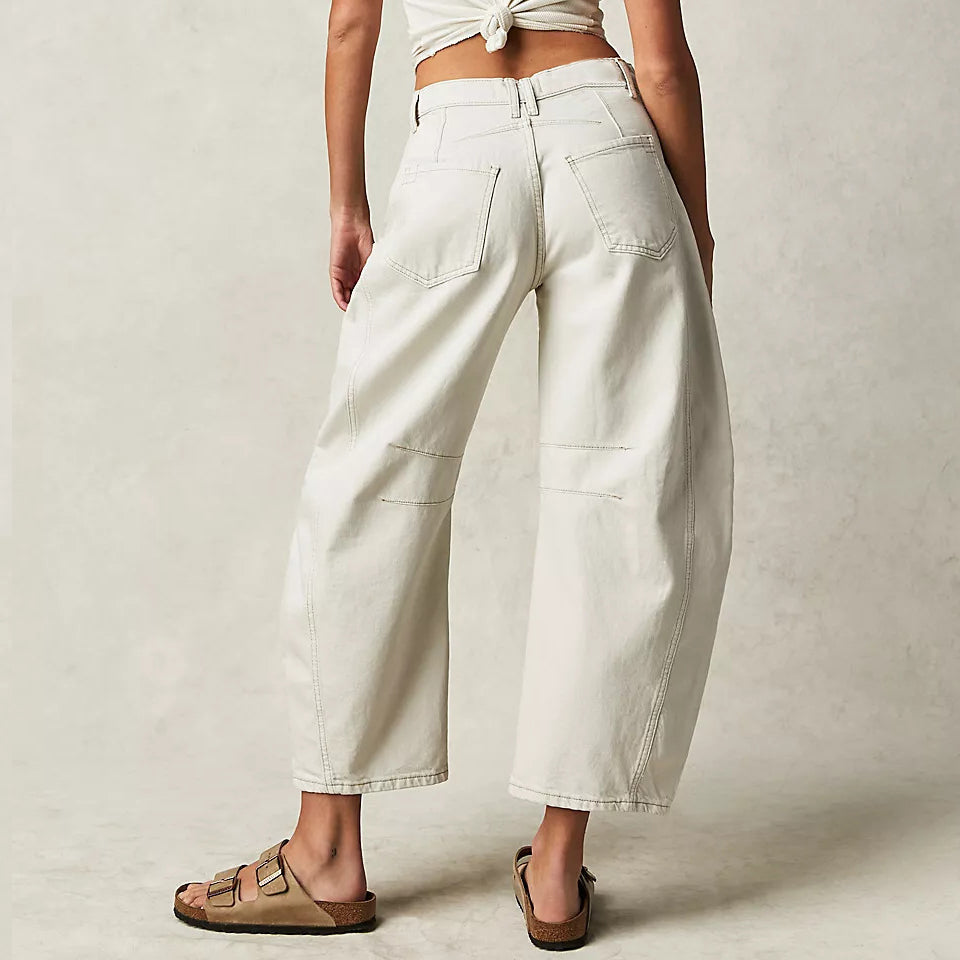 Levoire | Pantalons À Jambe Large Et Taille Basse