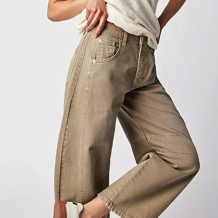 Levoire | Pantalons À Jambe Large Et Taille Basse