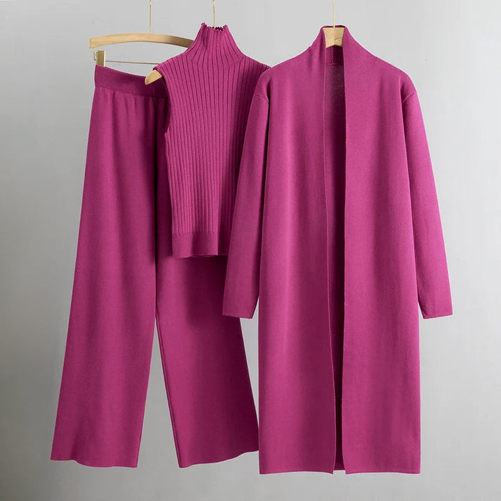 Levoire | Ensemble Décontracté 3 Pièces Rosa Taille unique