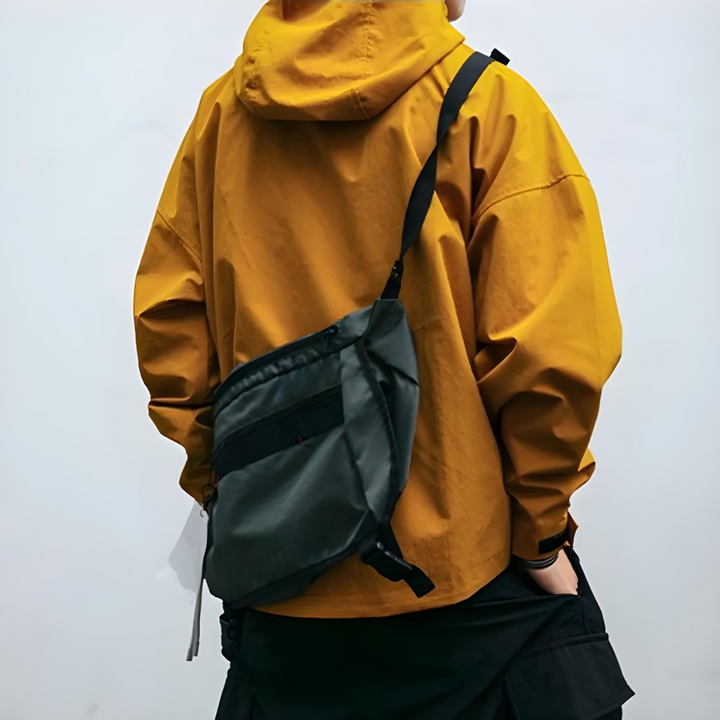 Levoire | Satin Résistant À La Déchirure À Manches Longues Veste À Capuche Amovible