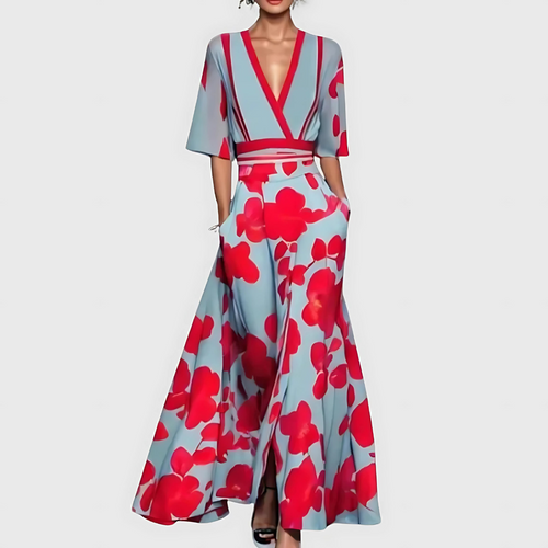 Levoire | Robe Maxi Décolleté V