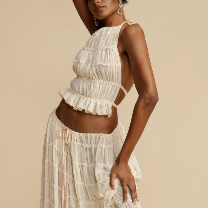 Levoire | Ensemble jupe et top sans manches