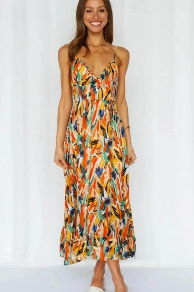 Levoire | Robe D'Été À Fleurs Pour Femmes
