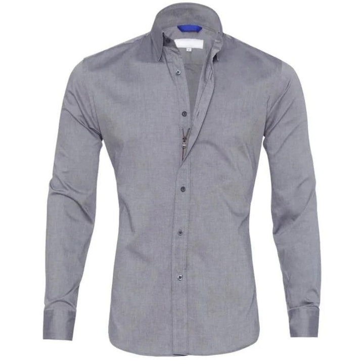 Levoire | Pull À Col Zippé Gris