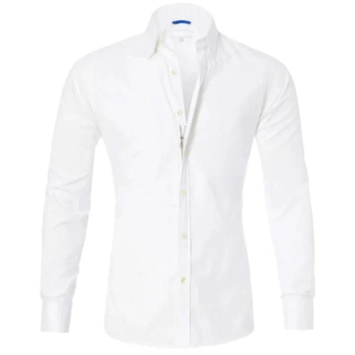 Levoire | Pull léger à zip Blanc