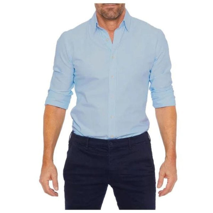 Levoire | Pull léger à zip Bleu
