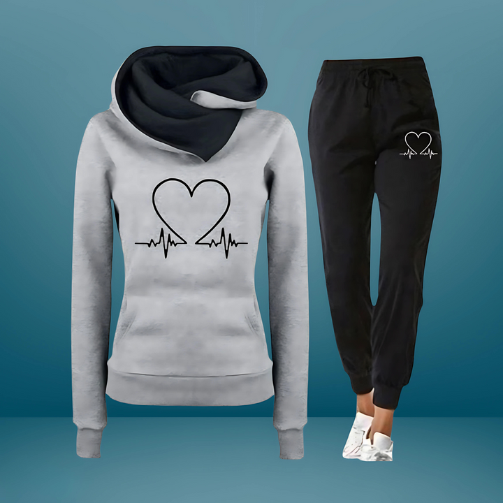 Levoire | Confortable Et Adorable Survêtement Gris