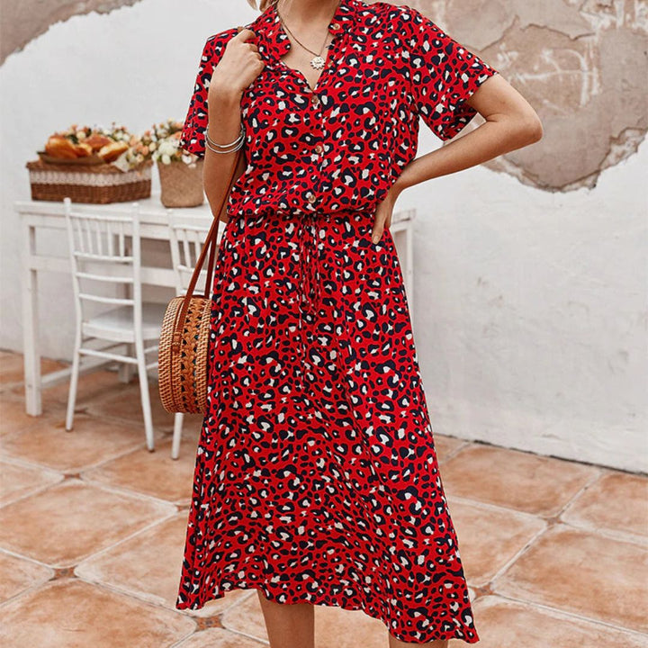 Levoire | Robe Maxi Léopard Rot