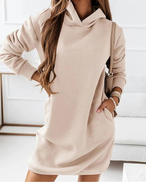 Levoire | Robe à capuche Beige