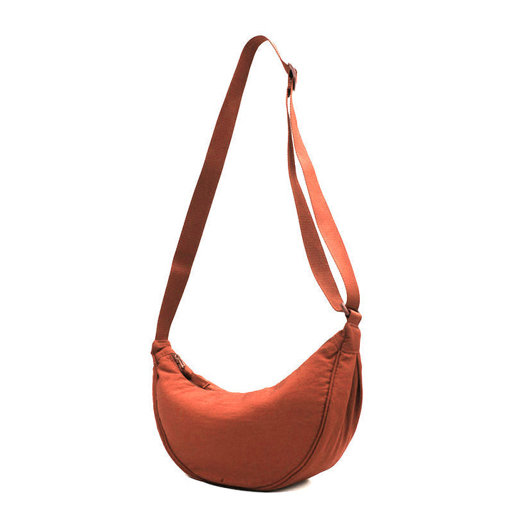 Levoire | Grand sac à bandoulière en nylon pour femmes Orange