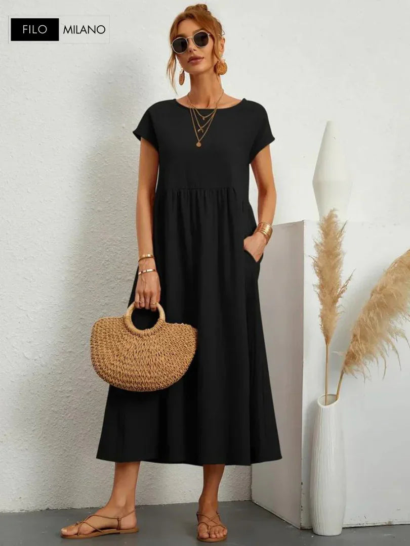 Levoire | Robe Essentielle Elégante Noir