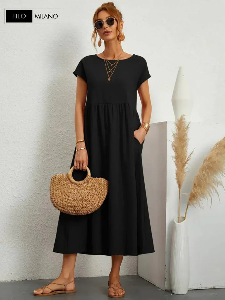 Levoire | Robe Essentielle Elégante Noir