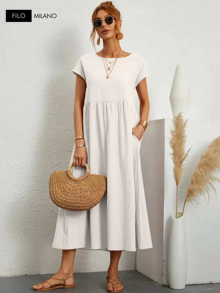 Levoire | Robe Essentielle Elégante Blanc