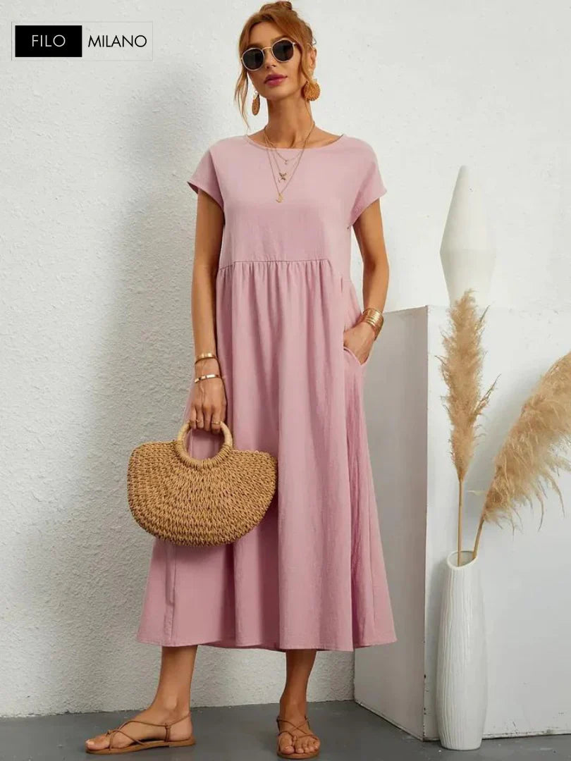 Levoire | Robe Essentielle Elégante Rose
