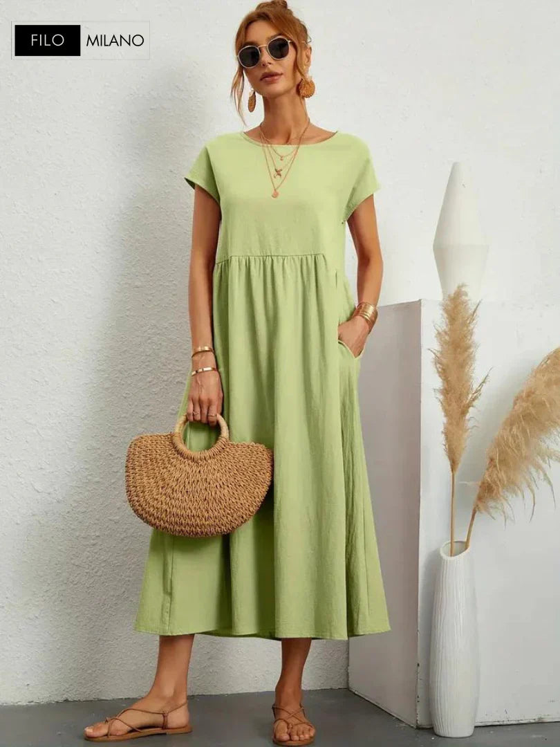 Levoire | Robe Essentielle Elégante Vert clair