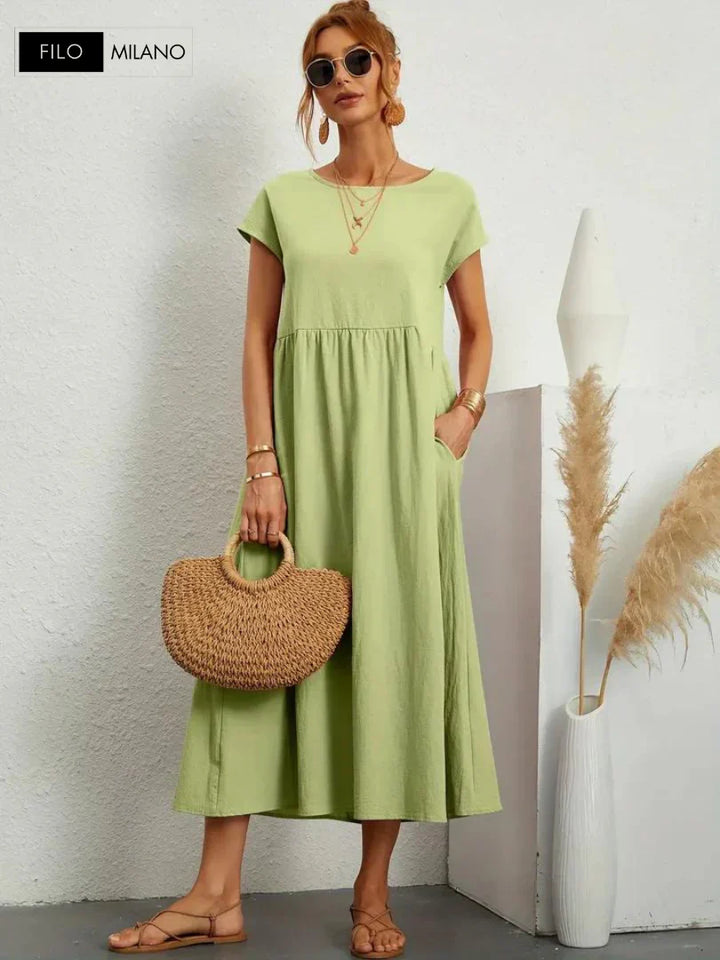 Levoire | Robe Essentielle Elégante Vert clair