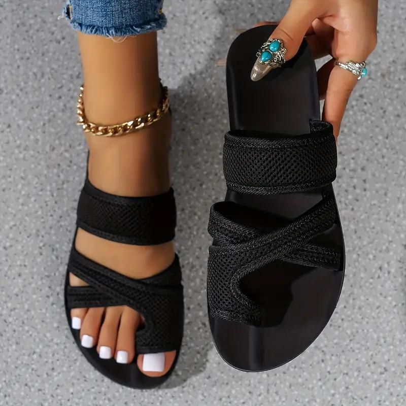 Levoire | Sandales À Enfiler Légères Chaussures D'Été Noir