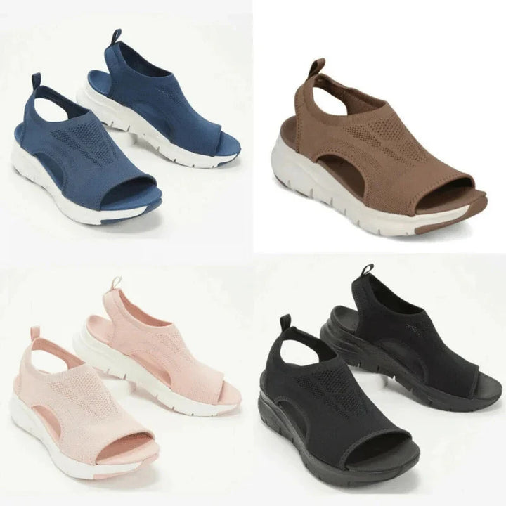 Levoire | Slip On Chaussures D'Été Ergonomiques Pour Femmes Bleu