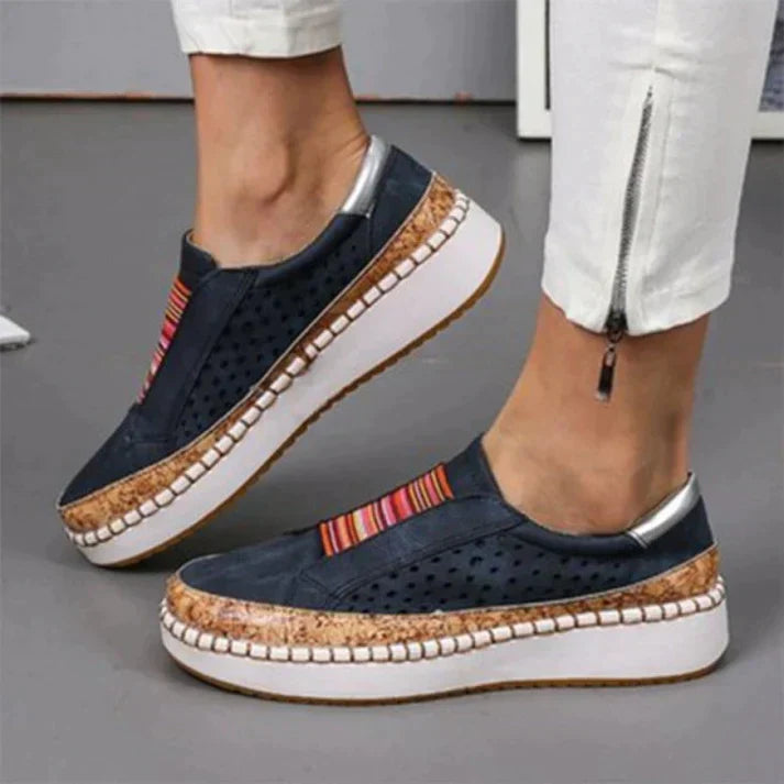 Levoire | Chaussures Ergonomiques Slip On Chaussures De Randonnée Pour Femmes Noir
